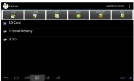AudioSonic TL3471 - DATEI-BROWSER - 1