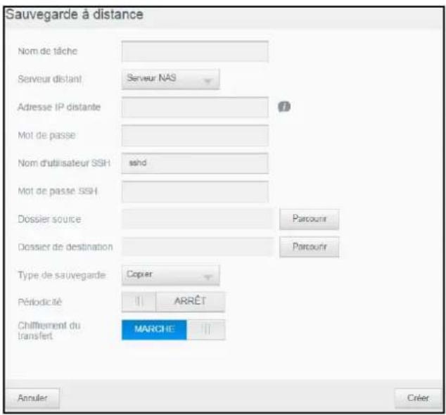WESTERN DIGITAL My Cloud EX2 - À propos des sauvegardes à distance - 1