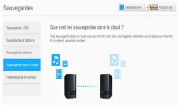 WESTERN DIGITAL My Cloud EX2 - Activation de la sauvegarde dans le cloud ElephantDrive - 1