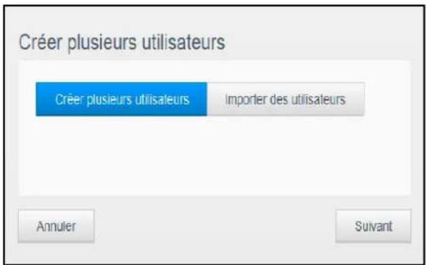 WESTERN DIGITAL My Cloud EX2 - Ajouter plusieurs utilisateurs - 2