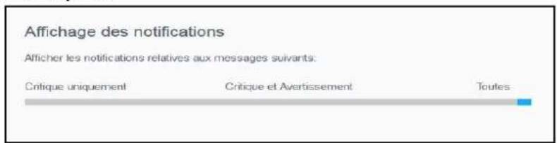WESTERN DIGITAL My Cloud EX2 - Affichage des notifications - 1