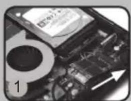 Zotac ZBOX EN760 Plus - Installer un disque dur - 2