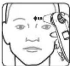 TOPCOM TH4655 - HOW TO MEASURE FOREHEAD TEMPERATURE - 2