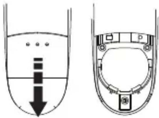TOPCOM TH4655 - VLOZENIE BATÉRII - 1