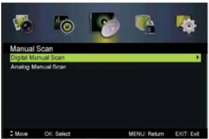 AudioSonic LE247802 - Manual Scan (Manueller Scan) - 1