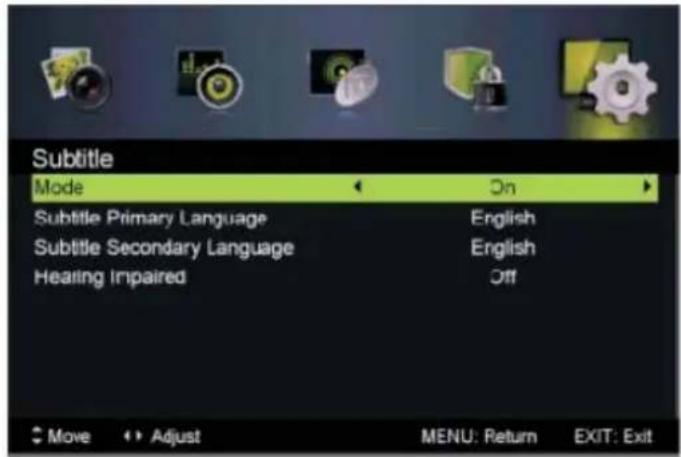 AudioSonic LE247802 - Subtitle (Untertitel) - 1