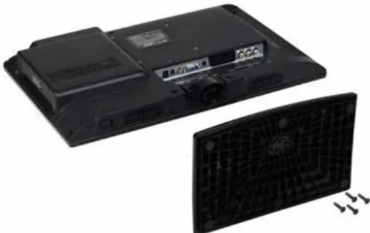 AudioSonic LE247802 - De stand verwijderen - 1