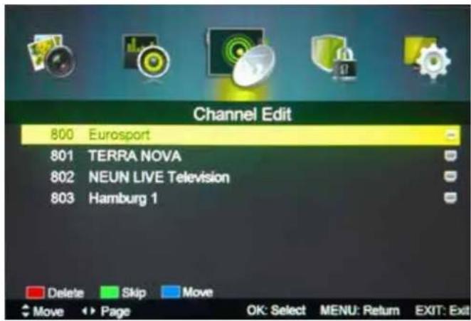AudioSonic LE247802 - Editar canal (Channel Edit) - 1