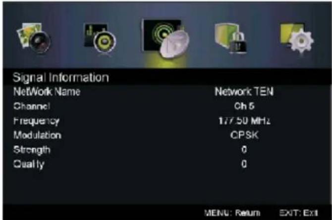 AudioSonic LE247802 - Información de señal (Signal Information) - 1