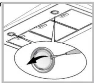 HOTPOINT-ARISTON HRP 9.6 CM (OW)HA - Ampullerin değiştirilmesi - 1