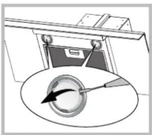 HOTPOINT-ARISTON HLQB 9.8 LSHSI XHA - Sostituzione delle lampade - 1