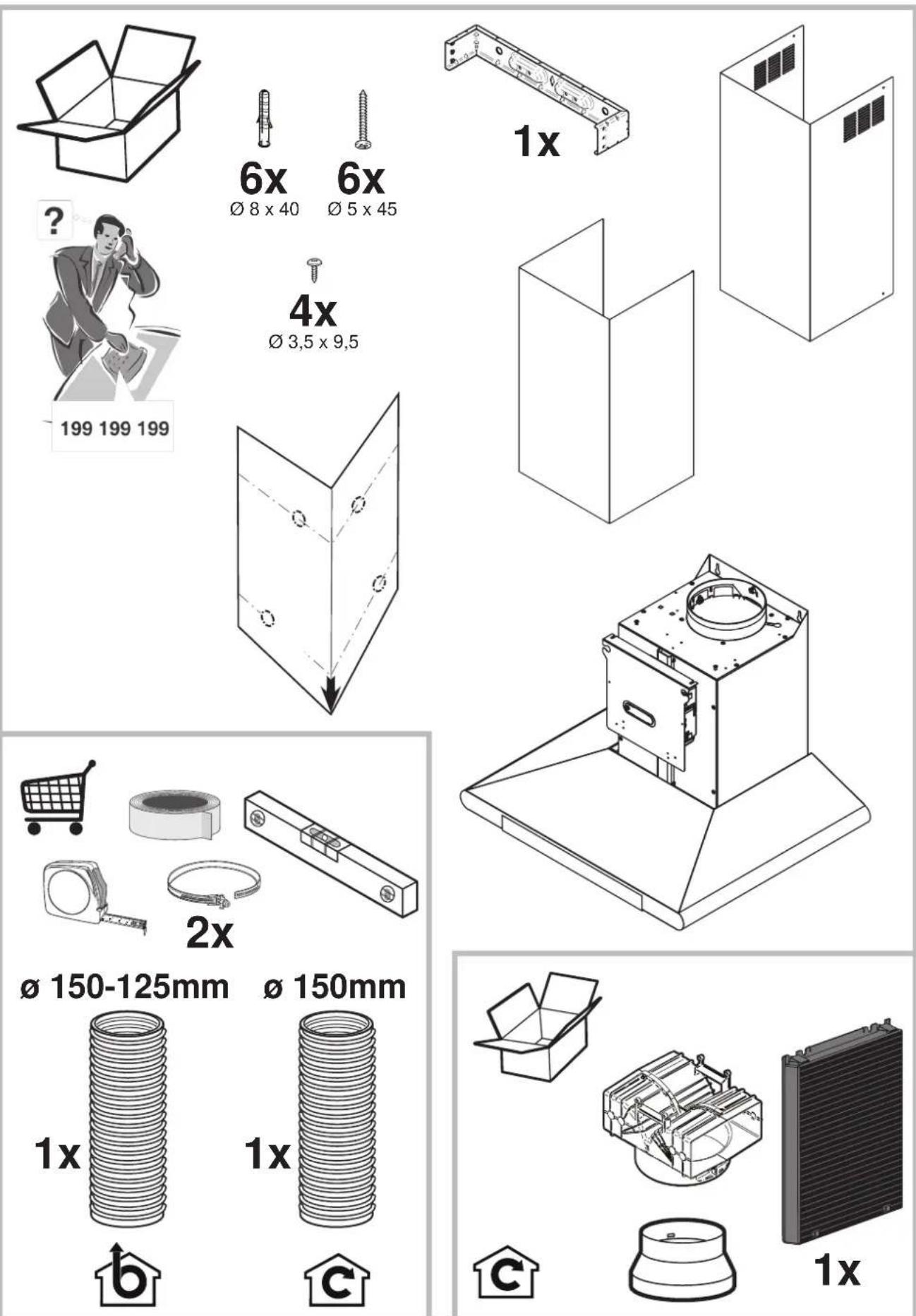 HOTPOINT-ARISTON HLC 9.B LSHE XHA - İçindekiler - 1