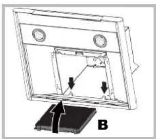 HOTPOINT-ARISTON HLC 9.B LSHE XHA - Manutenzione del filtro al carbone (B) - 2