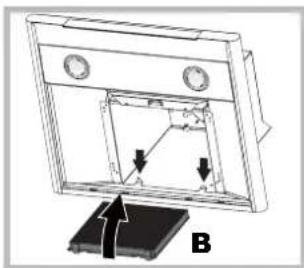 HOTPOINT-ARISTON HLC 9.B LSHE XHA - Servicing the charcoal filter (B) - 2