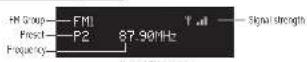 EDIFIER Esiena iF360BT - Auto / Manual search &amp; store presets - 1