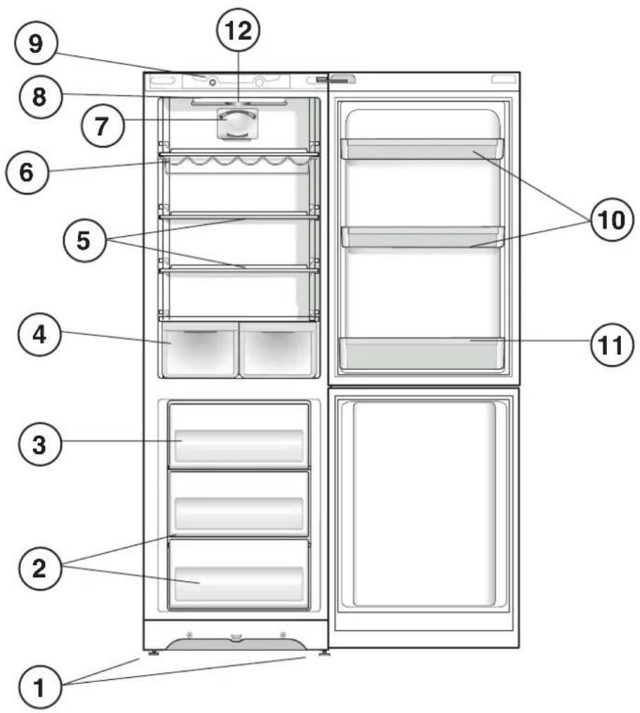 HOTPOINT-ARISTON EBMH 18220 NX - Vista enconjunto - 1