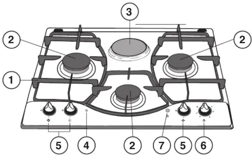 HOTPOINT-ARISTON EHPR 640 T (AV)HA - Geräteansicht - 1