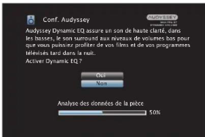 DENON AVRX3100WBKE2 - Effectuez le paramétrage de audyssey dynamic EQ® et audyssey dynamic volume®. - 1