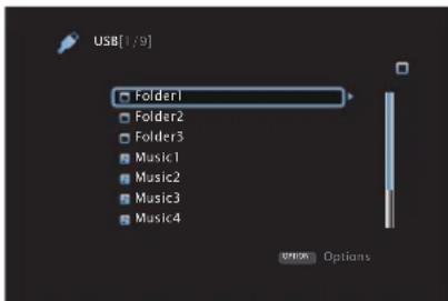 DENON AVRX3100WBKE2 - Lecture des fichiers d'un dispositif mémoire USB - 1