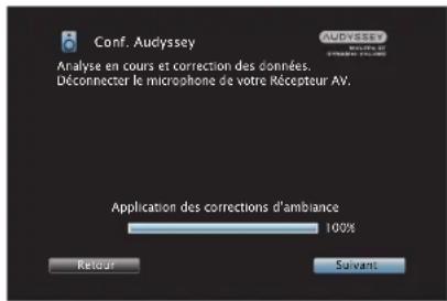 DENON AVRX3100WBKE2 - Effectuez le paramétrage de audyssey dynamic EQ® et audyssey dynamic volume®. - 2