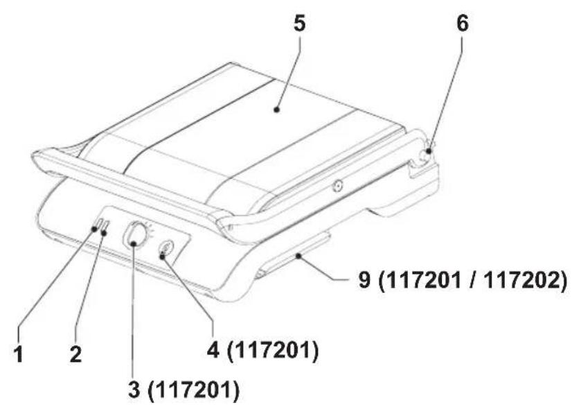 PRINCESS Panini Grill Comfort Pro Turbo 117201 - 2