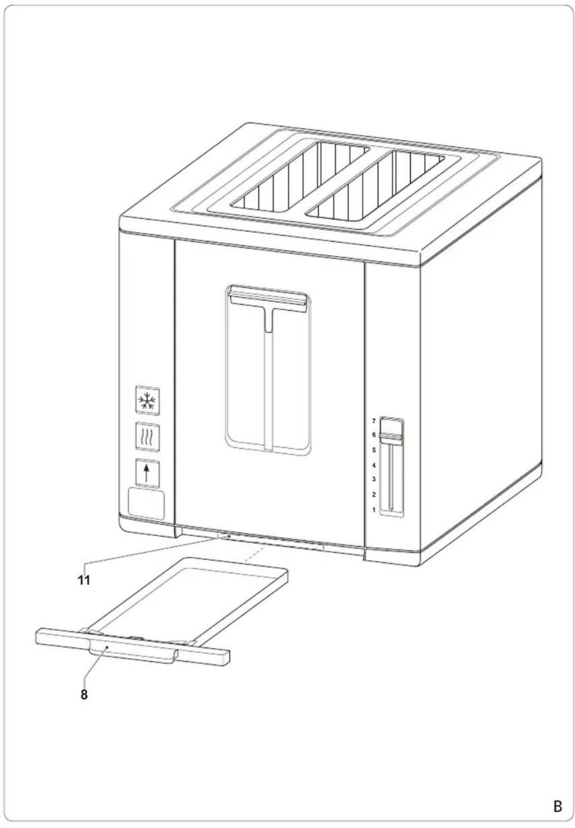 PRINCESS Compact4All Toaster 144000 - 4