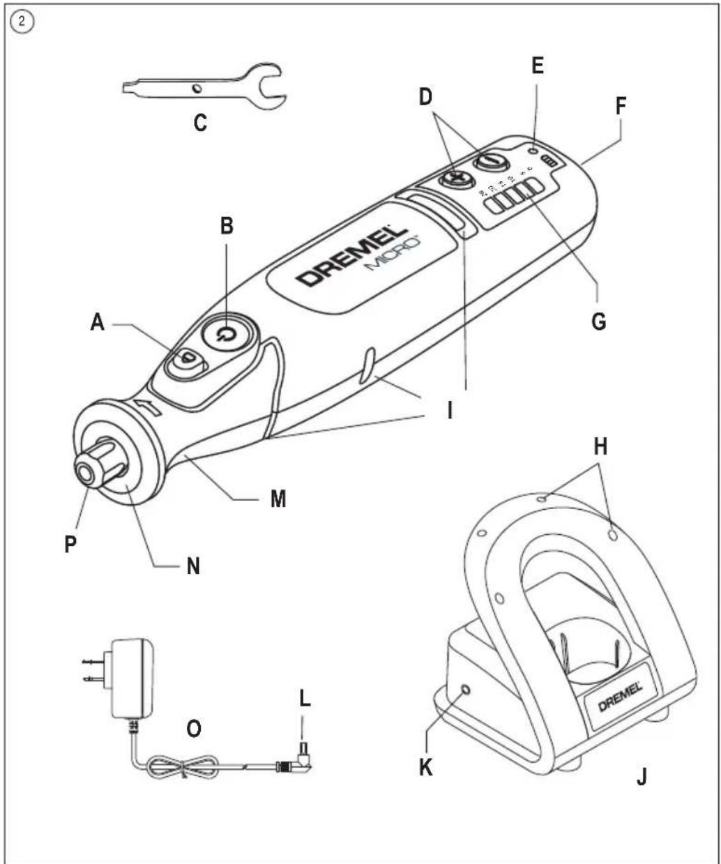 DREMEL Micro 8050 - C/N - 2