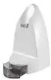 UNOLD ESGE M 160 B - Wandhouser Art.-No. 7410 (wit) met pluggen en schroeven - 1