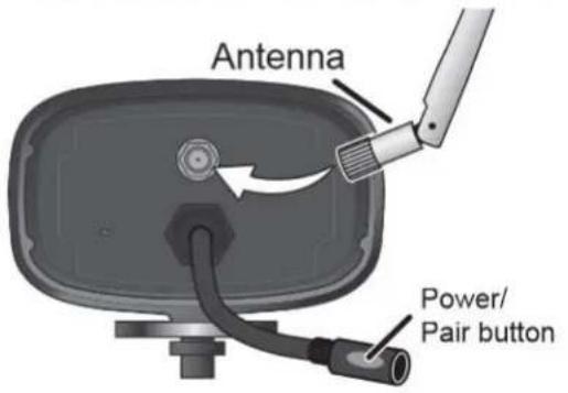 UNIDEN GC45W - ATTACH THE CAMERA - 3