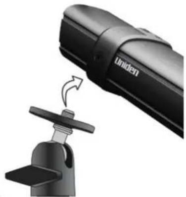 UNIDEN GC45W - ATTACH THE CAMERA - 1