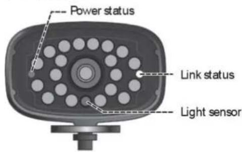 UNIDEN GC45W - CAMERA COMPONENTS AND INDICATORS - 1