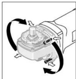 BOSCH PWS 1300125 CE - Getriebekopfdrehen - 1