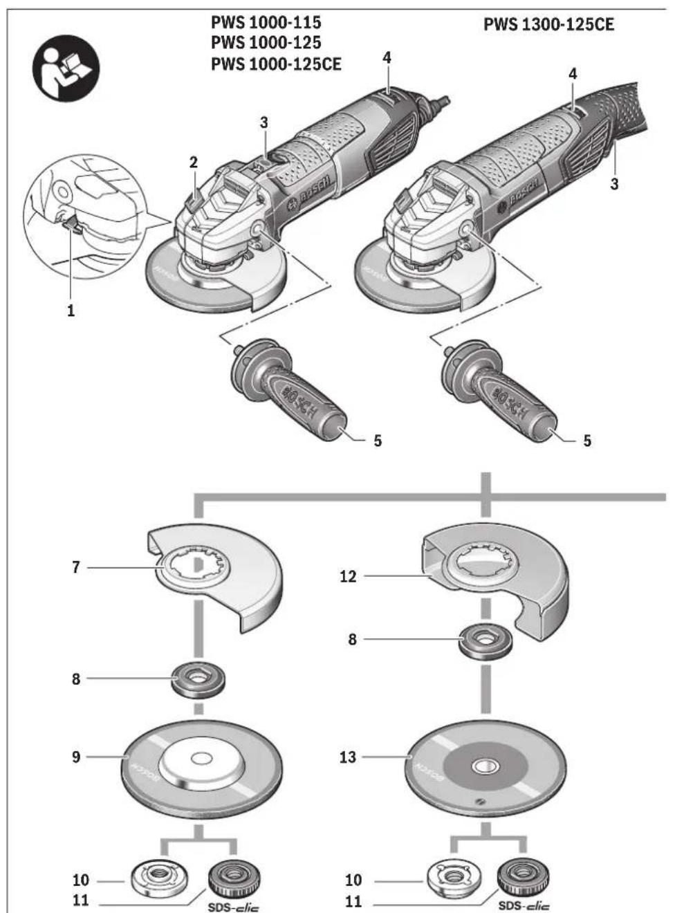 BOSCH PWS 1300125 CE - 9