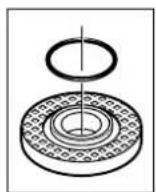 BOSCH PWS 1300125 CE - Mola abrasiva da grosso et taglio - 1