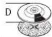 BOSCH PWS 1300125 CE - Lynspændemotrik SDS-clic - 4