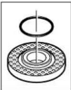 BOSCH PWS 1300125 CE - Slip-/kapskiva - 1