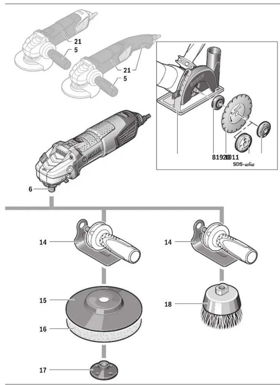 BOSCH PWS 1300125 CE - 15