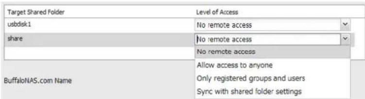 BUFFALO LinkStation 441e - Configuration à partir d'easy admin (administration facile) - 4