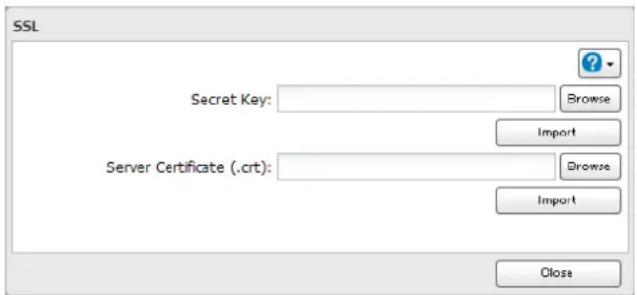 BUFFALO LinkStation 441D - Configuration du protocole SSL - 1