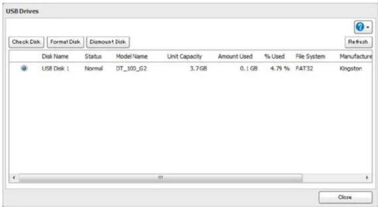 BUFFALO LinkStation 441D - Démontage depuis les Settings (Réglages) sur un ordinateur - 3
