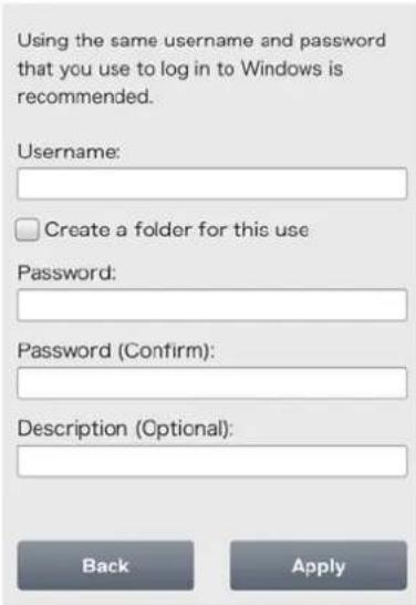 BUFFALO LinkStation 441D - Create User - 1