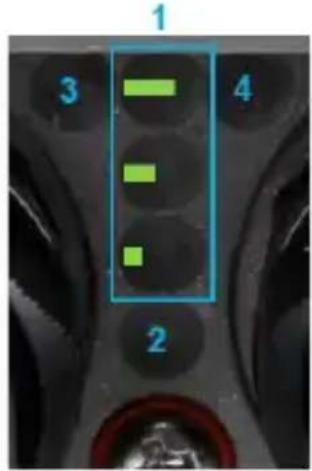 StarTech.com R300WN22ODG - Indicateurs à LED - 1