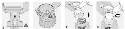 PHILIPS AVENT SCF310 - Assembly Instructions / Instrucciones De Montaje / Instruction d'assemblage - 1
