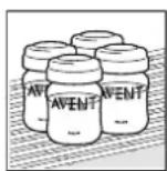 PHILIPS AVENT SCF310 - Storing your breast milk - 1