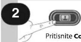 2 Pritisnite Co