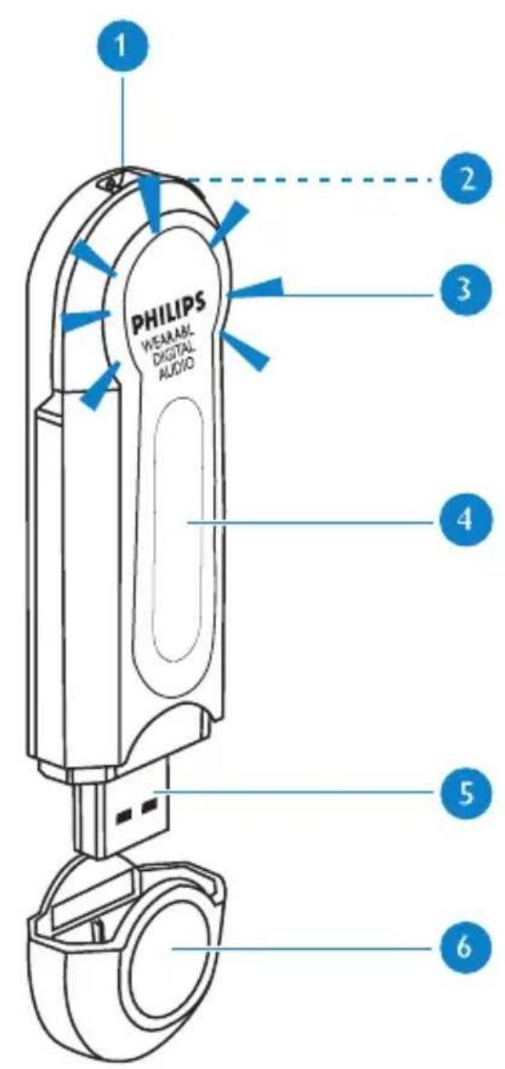 PHILIPS GoGear KEY015 - Nousesperonsquevoitrélecteur audio numériquedepochevousdonneraentière satisfaction. - 2