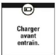POLAR V800 - NOTIFICATIONS DE BATTERIE FAIBLE - 2