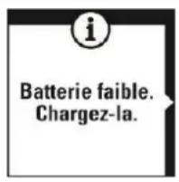 POLAR V800 - NOTIFICATIONS DE BATTERIE FAIBLE - 1