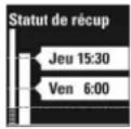 POLAR V800 - STATUT DE RÉCUP. - 2