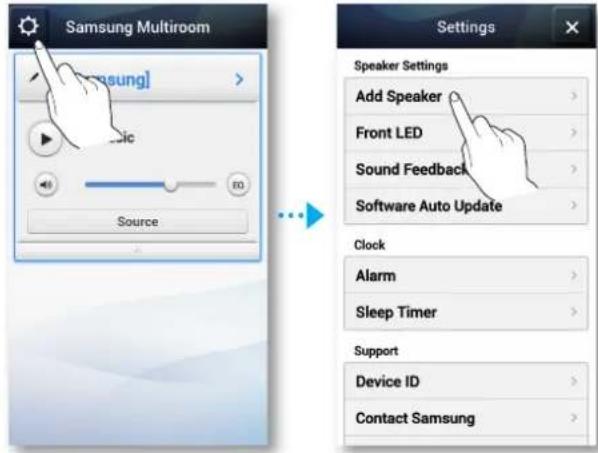 SAMSUNG WAM351 - Appuyez sur le bouton - 2